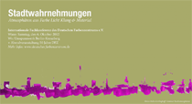 Stadtwahrnehmungen Farbinfo 2012